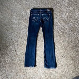 Express size 2R barely boot jeans, worn once